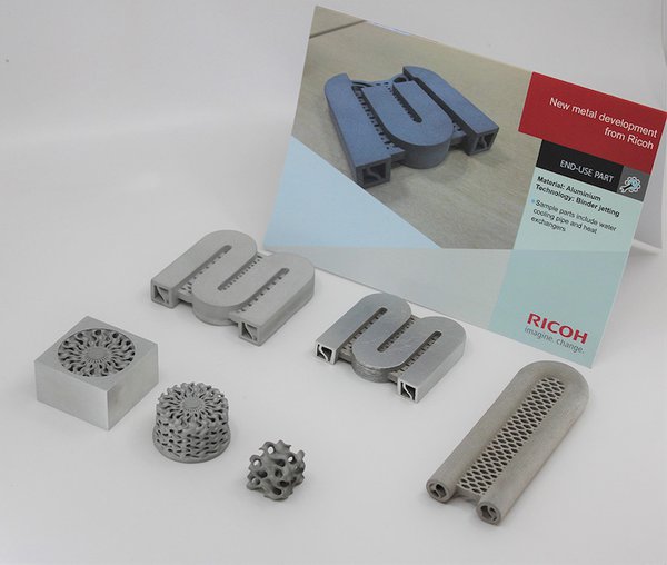Aluminium parts from Ricoh