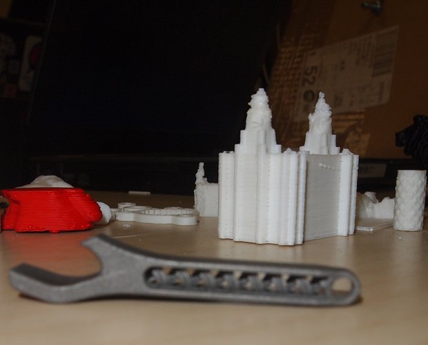 Titanium SLS printed spanner Titanium SLS printed spanner