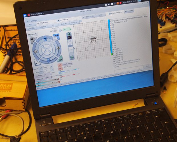 Pronterface, ready to print Pronterface, ready to print