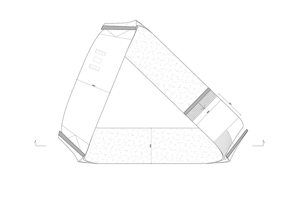 Ariael view of the landscape house Ariael view of the landscape house