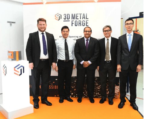 3D Metalforge opens metal additive manufacturing centre in Singapore