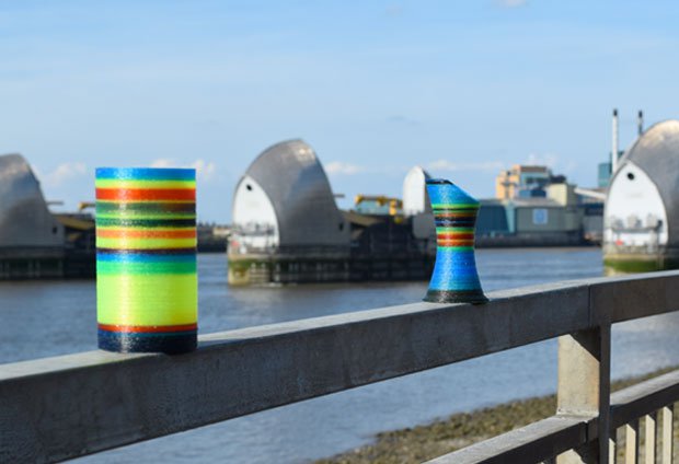 Stripy pots from 3D4C Stripy pots from 3D4C