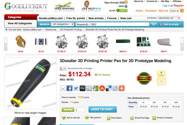 GoodLuckBuy 3Doodler