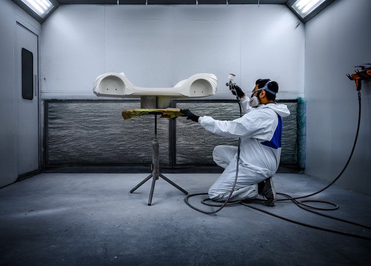 Painting and finishing of the Airo