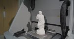 Bacchus replica finished on the 3D printer and ready for processing Bacchus replica finished on the 3D printer and ready for processing