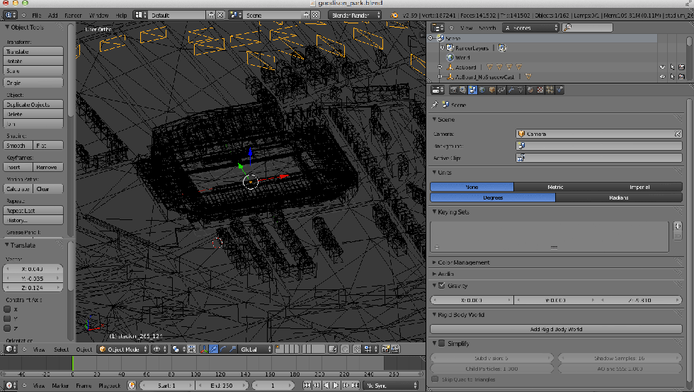 Blender version of Goodison Blender version of Goodison