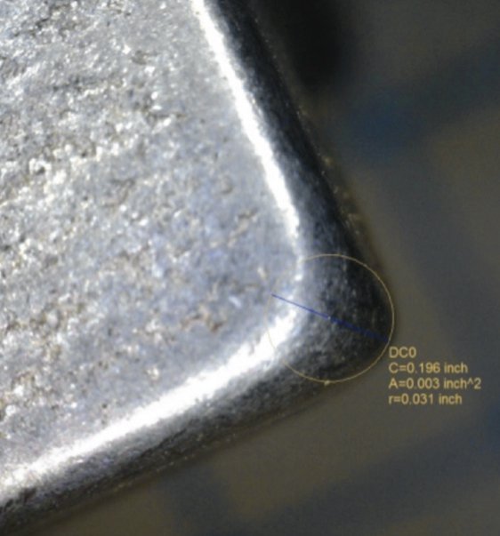 Excessive edge wear Excessive edge wear