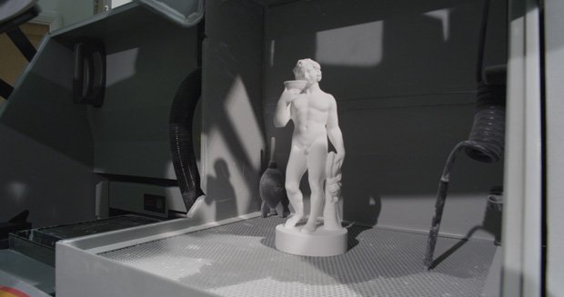 Final 3D printed model of Bacchus statue Final 3D printed model of Bacchus statue