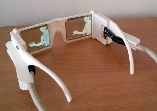 Glasses for the visually impaired