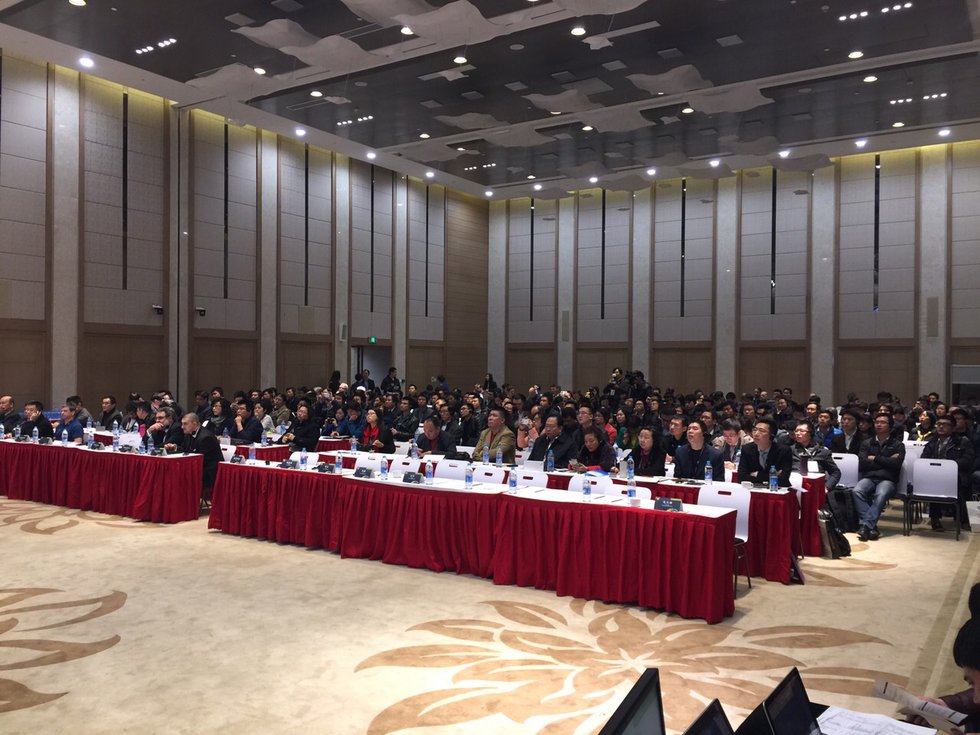 Packed out conference. Packed out conference.