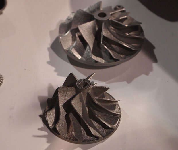 Incodema print real metal working gears