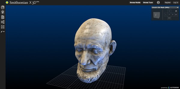 Lincoln Life Mask Lincoln Life Mask