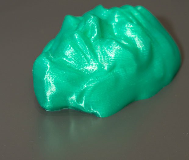 A mask printed on the K8200 A mask printed on the K8200