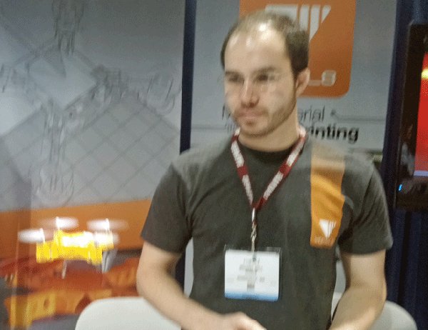 Voxel8's Michael Bell flies the Quadcopter Voxel8's Michael Bell flies the Quadcopter