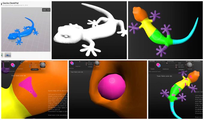 Rova4D paint software for picking full-colour Rova4D paint software for picking full-colour