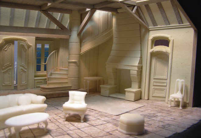 Makerbot Broadway Set in miniature