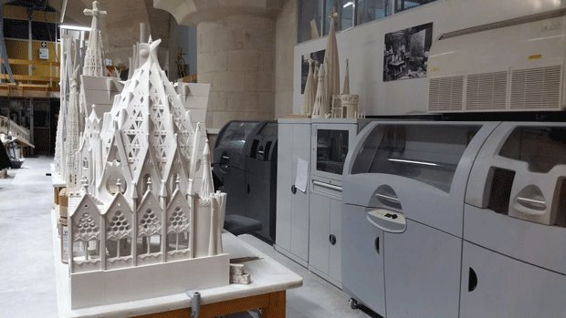 3D Systems 3D printers in situ at the Sagrada Familia 3D Systems 3D printers in situ at the Sagrada Familia