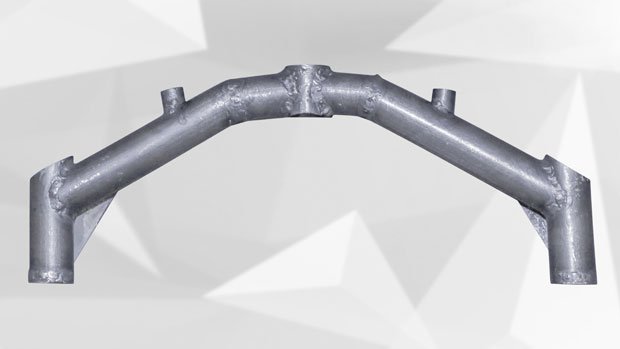 Transfiormers old wishbone was made in 12 individual parts