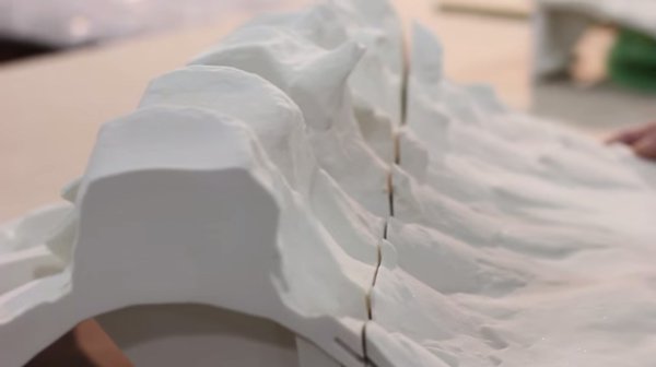 SLS print of the fossil SLS print of the fossil