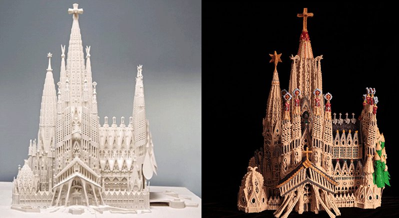 Which 3D Print is more Gaudi Which 3D Print is more Gaudi