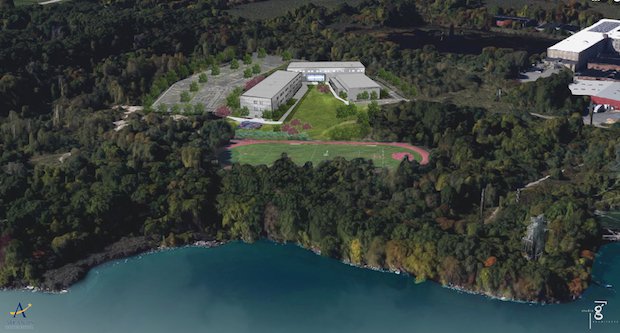 Rendering of Atlantis campus Rendering of Atlantis campus