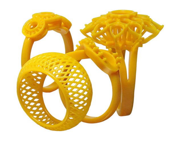 Rings printed in Easy Cast 2.0