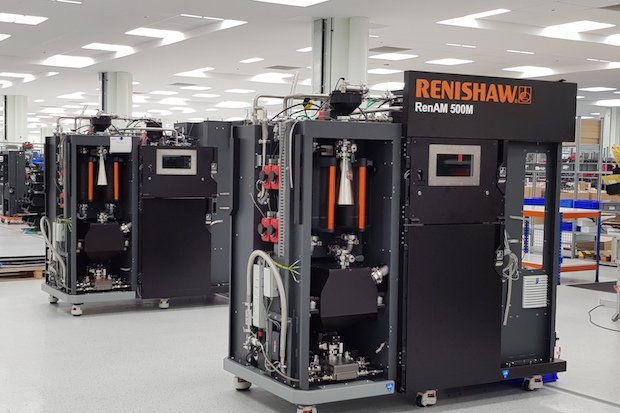 Renishaw AM production line Miskin