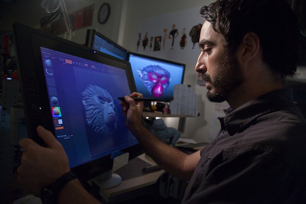 _(Kubo) Designing Kubo and the Two Strong's Monkey character.jpg