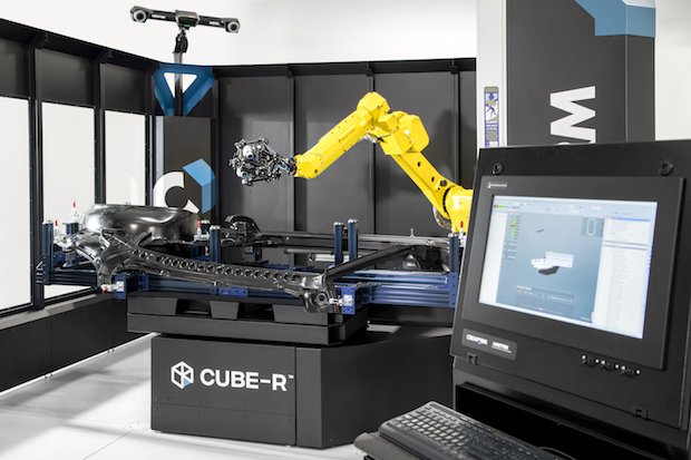 Creaform Cube-R CMM system.