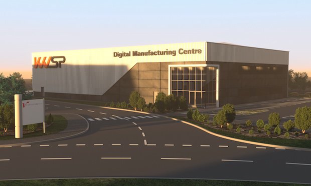 KWSP Digital Manufacturing Centre Render Silverstone KWSP Digital Manufacturing Centre Render Silverstone