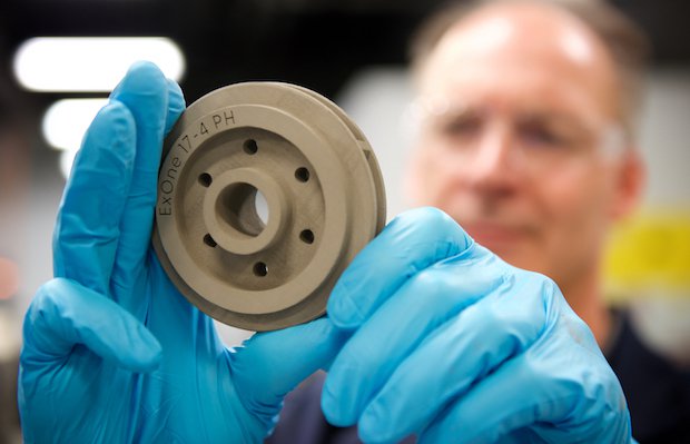 3D PRINTED GREEN METAL PART.jpg