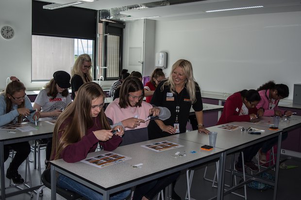 Renishaw Education girls in tech event Renishaw Education girls in tech event