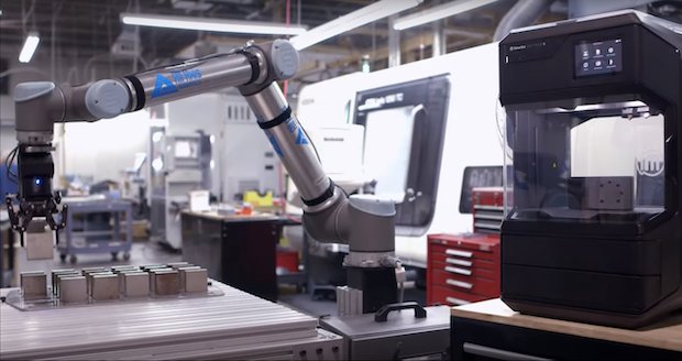 All Axis Robotics dual gripper application. MakerBot All Axis Robotics dual gripper application. MakerBot