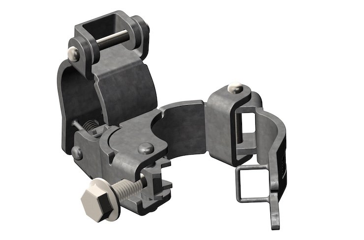 LUMA ID scaffold coupler render open LUMA ID scaffold coupler render open