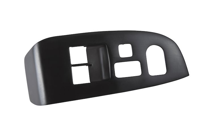 automotive interior car door control panel made from xCE-Black