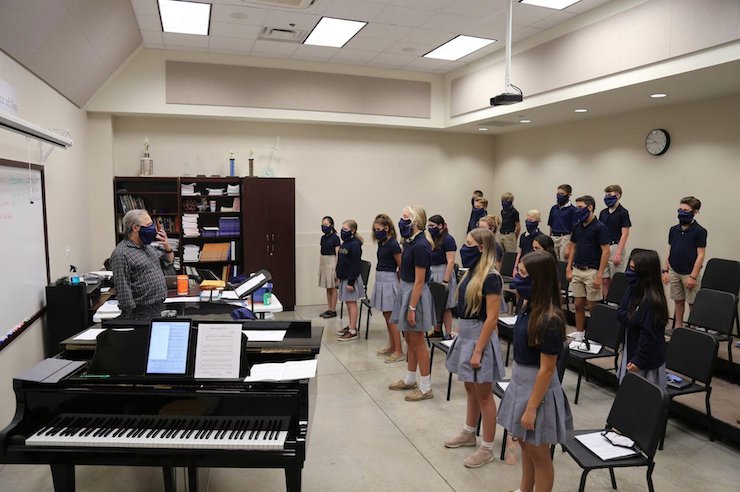 Face mask choir Face mask choir