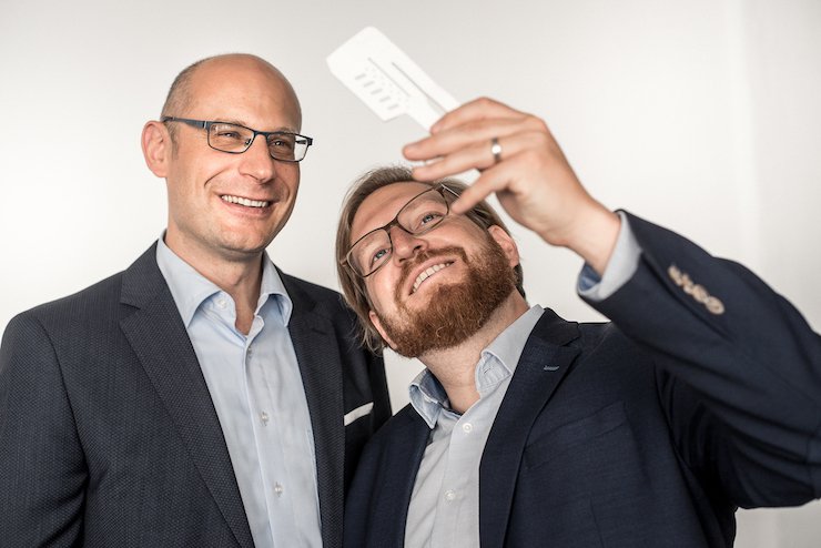 Lithoz CEO Dr Johannes Homa and CTO Dr Johannes Benedikt.