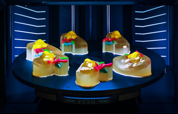 Medical models printed on the Stratasys J5 MediJet Medical models printed on the Stratasys J5 MediJet