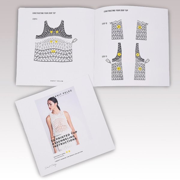 Elements are 3D printed and then assembled Elements are 3D printed and then assembled