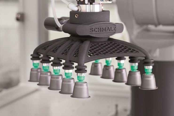 Robotics grippers from Schmalz Robotics grippers from Schmalz