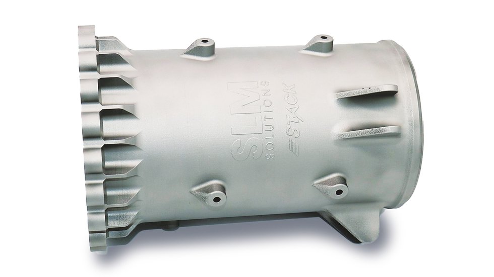 Rocket chamber 3D printed in Inconel 718 Rocket chamber 3D printed in Inconel 718