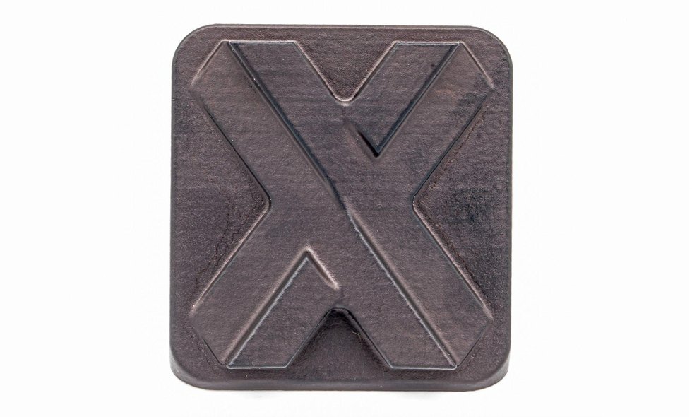 A vapour fused and black dyed PA 12 part printed in SLS A vapour fused and black dyed PA 12 part printed in SLS