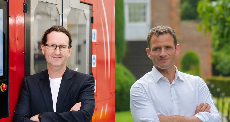 From left: SPEE3D CEO Byron Kennedy and Director, Corporate Programs EMEA David McNeill From left: SPEE3D CEO Byron Kennedy and Director, Corporate Programs EMEA David McNeill