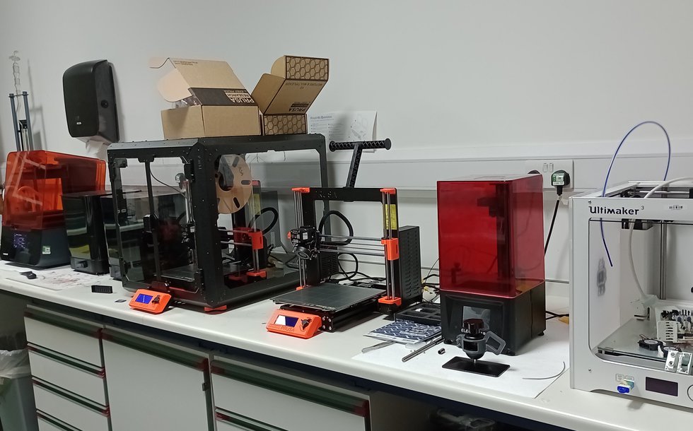 3D printers inside The Natural History Museum's 3D Visualisation Lab 3D printers inside The Natural History Museum's 3D Visualisation Lab