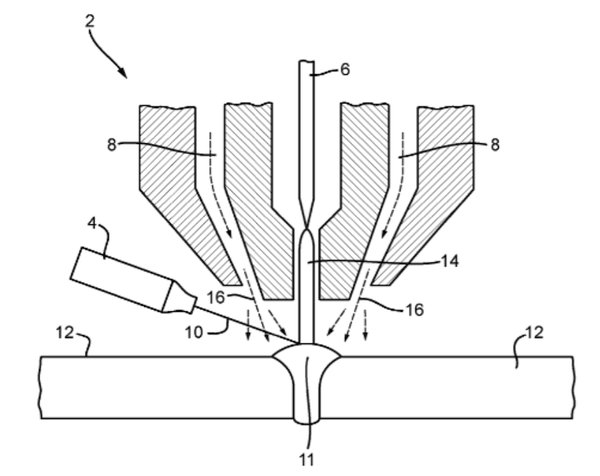 Figure showing BAU patented process