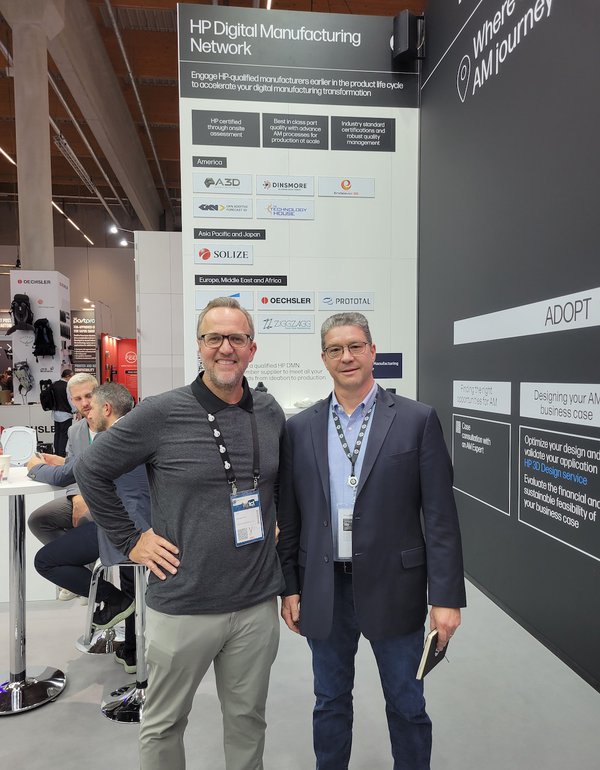 HP and Dinsmore announce partnership at Formnext