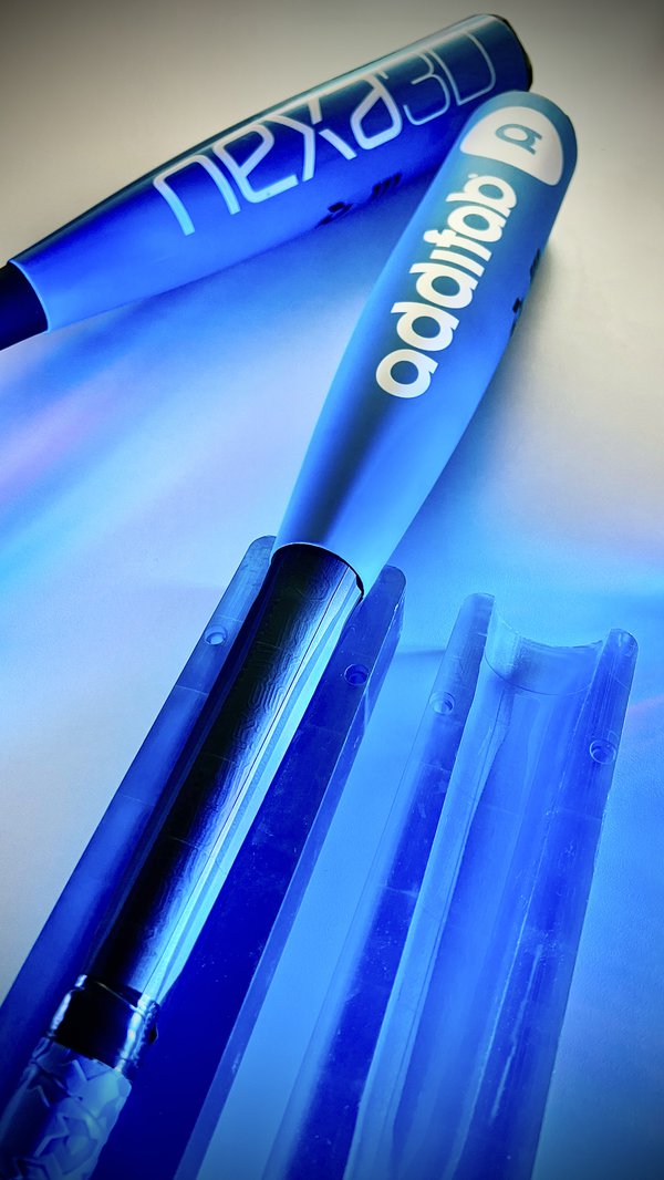 5. bat and 2 mold halves #2.JPG