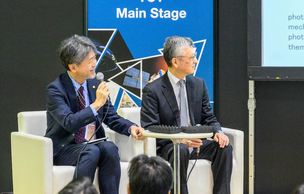 Hideaki Oba, Researcher, and&nbsp;Tsukasa Matsuoka, Managing Director at Japan 3D Printing industrial technology Association