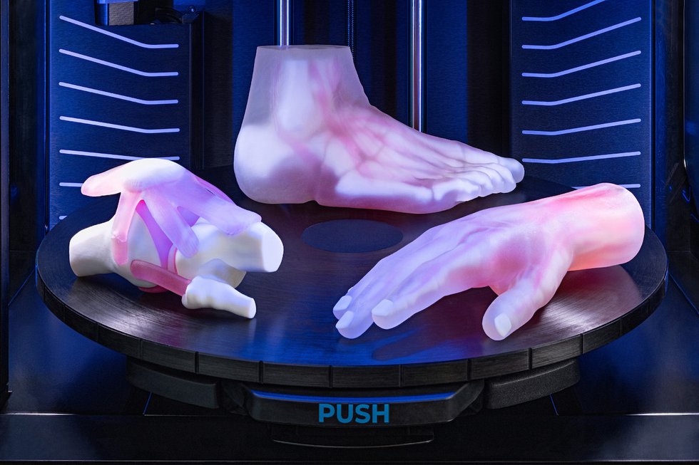 Medical models on Stratasys J5 Digital Anatomy system Medical models on Stratasys J5 Digital Anatomy system
