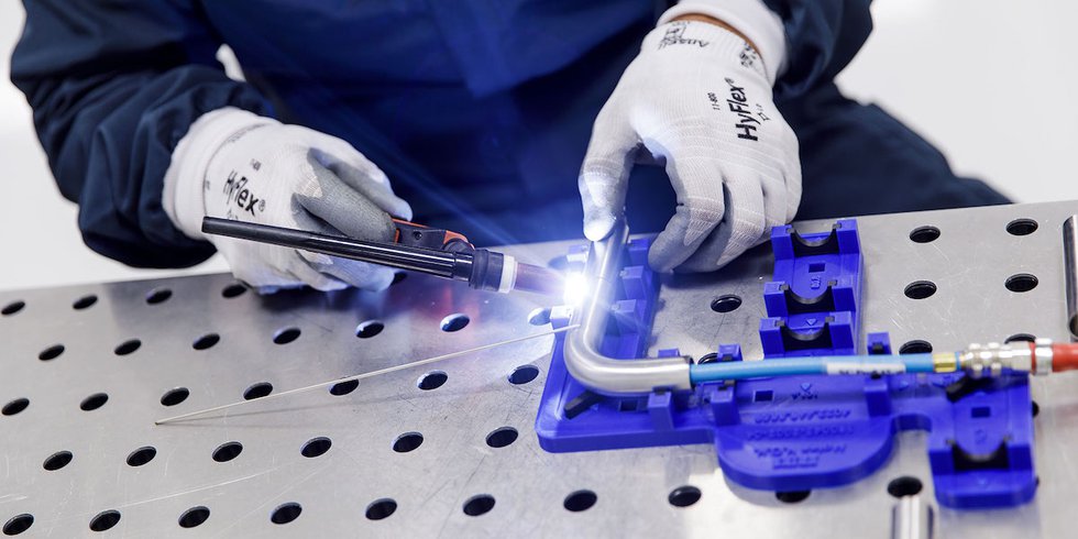 ERIKS' welding jig ERIKS' welding jig